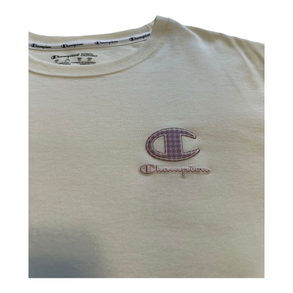 Champion Women’s Short Sleeve Crewneck Crop Top - Size XL - Picture 4 of 11